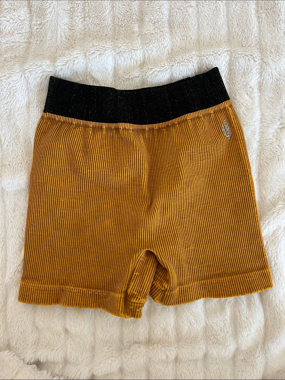 FP Movement ribbed biker shorts